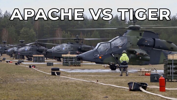AH-64D Apache VS Eurocopter Tiger: Attack Helicopter Duel