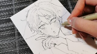 [Drawing Process] Puppy