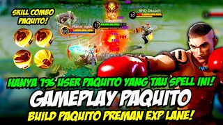 TUTORIAL PAQUITO | BUILD PAQUITO EXP LANE ❗ SEMUA COMBO PAQUITO TERBARU ❗ GAMEPLAY PAQUITO SEASON 2