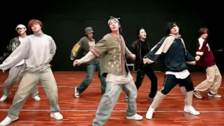 221113BTS RUN BTS practice room version released!