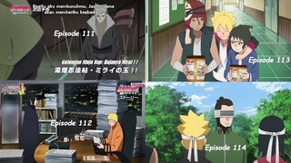 Bocoran Boruto Episode 111, 112, 113, dan 114 dimana sasuke kembali dan ujian chunin di mulai