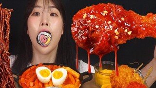 【SULGI】Jajang Ramen, Saus Sushi Siput, Ayam Goreng, Mie Renyah, Stik Hot Dog, Siaran Makanan Korea