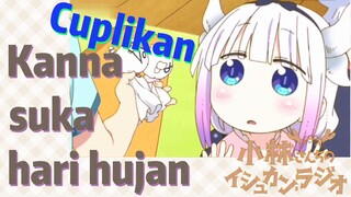 [Miss Kobayashi's Dragon Maid] Cuplikan | Kanna suka hari hujan