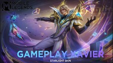 Skin Xavier Starlight kek jamet?? I Gamplay Xavirer