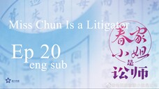 Miss Chun Is a Litigator ep 20 eng sub.1080p