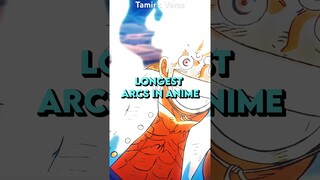 Does One Piece Have The LONGEST Arcs In Anime?!? #anime #onepiece #luffy #shorts