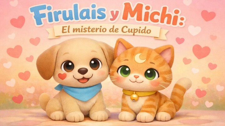 Firulais y Michi: El Misterio de Cupido (Cuento de San Valentín para Expresar Amor y Emociones)