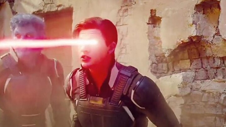 "I can't help it, Cyclops is about to shoot!"