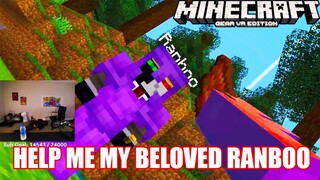 Dream SMP but in VR | Ranboo HELPS Karl from falling