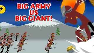 BIG ARMY VS ICE HILLS! (😱 OMG!) STICK WAR LEGACY