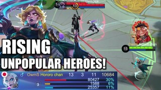 UNPOPULAR HEROES ARE RISING! HOW ABOUT EUDORA?