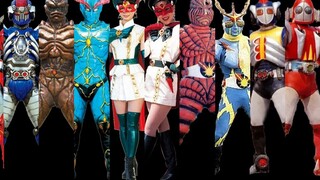 มาดูตัวละครโทคุซัตสึที่เกิดในสมัยโชวะแต่ถูกสร้างใหม่และปรากฏตัวใน Heisei Kamen Rider!