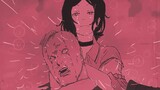 [Doujin animation] Chainsaw Man [Comic Chapter 43: Jane falls asleep at the church]