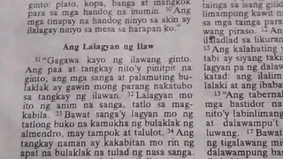 Pang Araw Araw na Talata.               Exodus 25:31-40