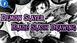 Drawing a Blade Slash | Anime Drawing on a Tablet / Demon Slayer_1