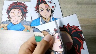 Cut up the finished painting! What kind of trick is this?