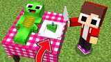 What if Baby JJ Eat Baby Mikey Cake in Minecraft (Maizen Mizen Mazien)