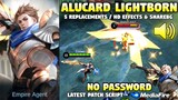 Alucard Lightborn Skin Script | 5 Replacements - Full Sound HD Effects w/ ShareBG & No Pass | MLBB