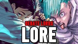 THE LORE OF JUJUTSU KAISEN DEBATE LORDS