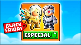 SALEN NUEVAS SKINS *ESPECIALES BLACK FRIDAY* 👀😍 Stumble Guys 0.43.1