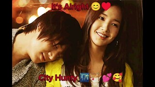 It's Alright 😌🫂 (City Hunter OST 🌃🏹) Lee Min-ho & Park Min-young ♥️🥰🫶