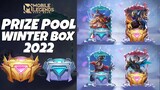 PRIZE POOL WINTER BOX 2022 MOBILE LEGENDS | LING COLLECTOR, WANWAN COLLECTOR, PHARSA COLLECTOR