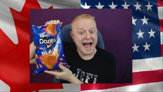 TASTE TEST _ SAMPLING SNACKS AND TREATS FROM THE USA!! _ OMG SO GOOD!!