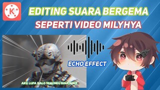 Cara Editing Suara Bergema (Echo Effect) Seperti Video Milyhya - Android Tutorial