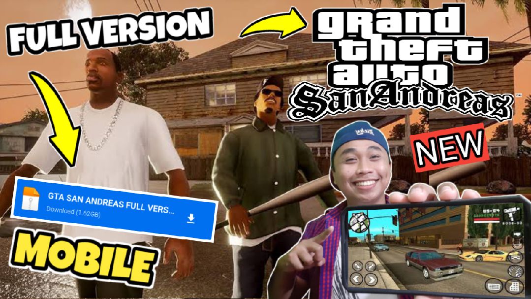 Mobilize Carelessness agitation 🔥Download GTA San Andreas - Full Version for Android Mobile |OFFLINE HD  GRAPHICS | Mediafire Tagalo - Bilibili