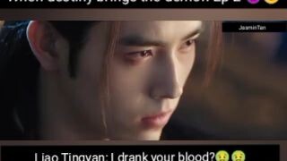 When destiny brings the demon Ep 2  He saved her using his blood #simajiao #liaotingyan