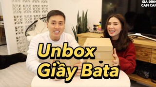 Bố mẹ Cam chọn Giầy dịp Tết , Unbox bộ sưu tập mới của Bata Vlog 72