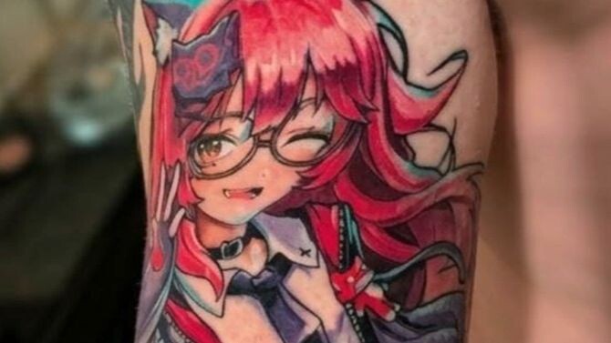 An overseas fan got a giant Nunnally tattoo on their arm, sparking widespread discussion.