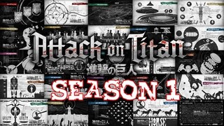 Semua Informasi Umum Yang Harus Kamu Tahu Pada Anime Attack on Titan Season 1