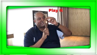 Clarinet player try to play the Ocarina