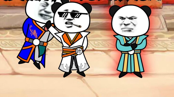 Chiêu mộ Dou Russell Yuntao mù tham gia Giáo phái Bất khả chiến bại