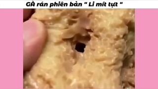 Gà rán gì đây, tự hỉu nha #funny #haihuoc