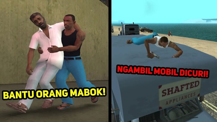CJ Jadi Orang BAIK Di GTA San Andreas