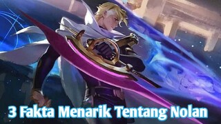 3 Fakta menarik tentang nolan