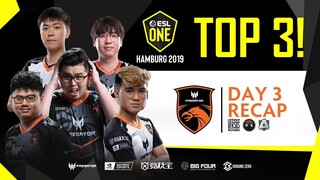 ESL One Hamburg 2019: Day 3 Recap (TOP 3 clincher!)