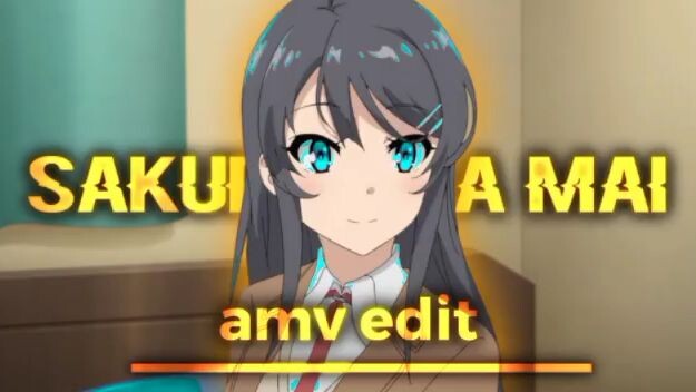 seishun buta yarou edit [AMV] Typo style