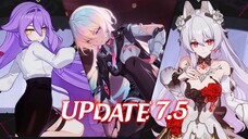 Rekap Update Honkai Impact 3 Ver. 7.5