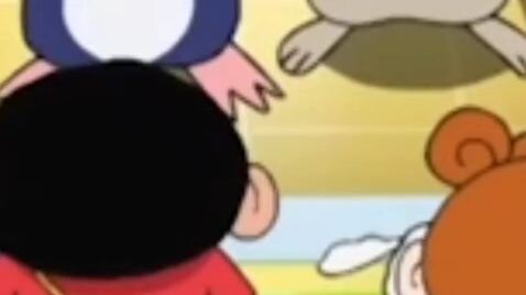 Shinchan sedang pentas