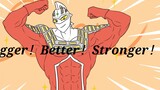 [Tulisan Tangan Ultraman] Lebih besar! lebih baik! Saiwen yang lebih kuat!