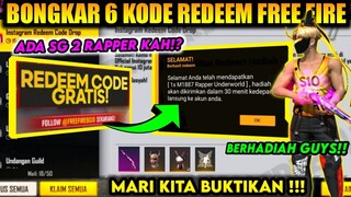 KODE REDEEM FREE FIRE TERBARU 7 JANUARI 2024 HARI INI