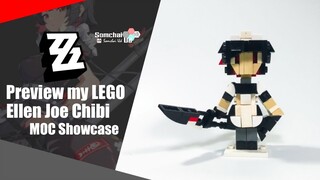 Preview my LEGO Zenless Zone Zero Ellen Joe Chibi | Somchai Ud