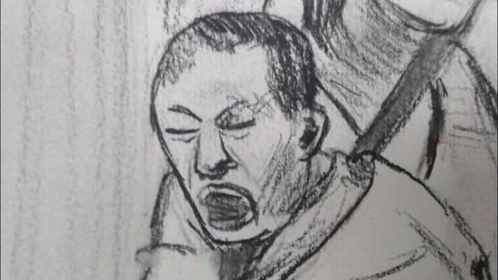 The child is crying.