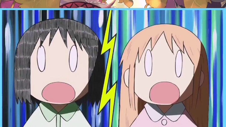 Di anime, gadis-gadis yang takut guntur berjongkok dengan kepala di tangan, lucu sekali.