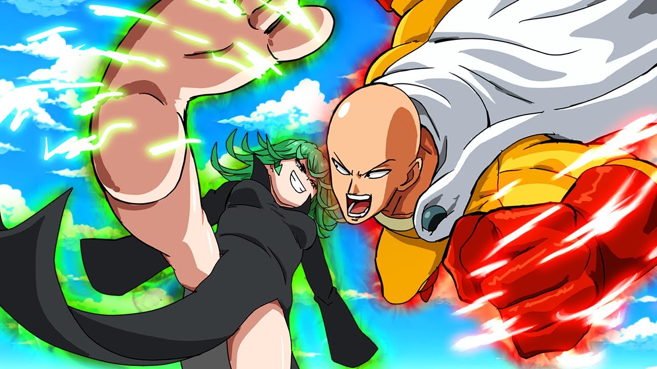 SAITAMA vs COSMIC GAROU, Full Fight Animated HD