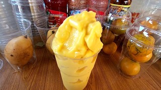 มะม่วงปั่นนมสด อร่อย ขายดี