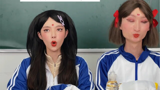 When I was a kid, I had to announce my performances in advance and put on makeup.